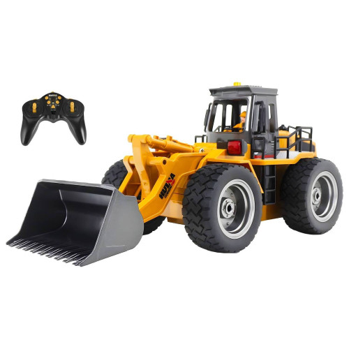 Радиоуправляемый погрузчик бульдозер HUI NA TOYS масштаб 1:18, 2.4G — HN1532, фото 1
