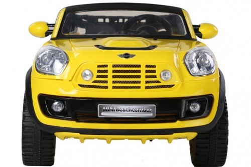 Радиоуправляемый детский электромобиль Mini Cooper Желтый, фото 1