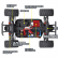 Радиоуправляемый монстр Remo Hobby Smax RH1631 4WD RTR масштаб 1:16 2.4G — RH1631V2-RED, фото 8