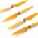 Комплект золотистых лопастей (4 шт.) для квадрокоптера Hubsan H501S, H501S PRO, H501A, H501A+, H501M, H501C, фото 1