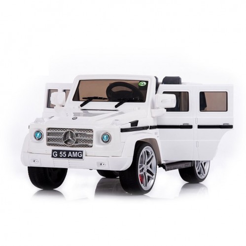 Радиоуправляемый детский электромобиль Mercedes Benz G55 White 12V 2.4G - DMD-178-W, фото 1