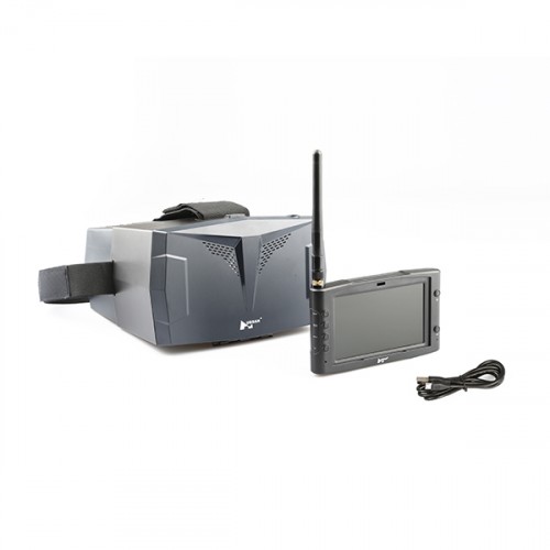 Комплект шлем и FPV дисплей Hubsan HS001+HV002, фото 1