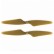 Лопасти B (2 шт) золотистого цвета для квадрокоптера Hubsan H501S-06, фото 1