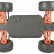 Монстр-трак Remo Hobby SMAX 2 UPGRADE синего цвета 4WD RTR масштаб 1:16 2.4G — RH1631UPG-BLUE-2, фото 8