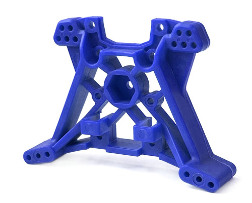 Тюнинг усиленная задняя стойка амортизаторов синяя для Remo Hobby Mmax 1/10 — RP2318-BLUE, фото 1