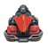 Детский спортивный 3-местный электрокарт Dongma Go Kart Red 12V, фото 4