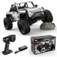 Радиоуправляемый краулер MJX Hyper Go H12Y+ (серебристый) FOC Brushless 4WD 2.4G LED 1/12 RTR —  MJX-H12Y+SILVER