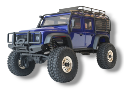 Радиоуправляемый краулер Remo Hobby OFF-ROAD (синий) 4WD 2.4G 1/18 RTR — RH1893-SL-B