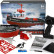 Радиоуправляемый буксир Tugboat черный 2.4G 1:72 — HL-3800-B, фото 8