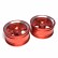 Алюминиевые диски красного цвета для моделей Remo Hobby 1/16 — R2555-RED, фото 2
