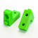 Тюнинг усиленный держатель сервопривода Remo Hobby Mmax 1/10 — RP2313-GREEN, фото 1