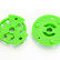 Тюнинг  пластина фиксации сцепления для моделей Remo Hobby 1/8 — RP2039-GREEN, фото 1