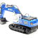 Радиоуправляемый экскаватор HUI NA TOYS масштаб 1:18 2.4G — HN1558-BLUE, фото 4