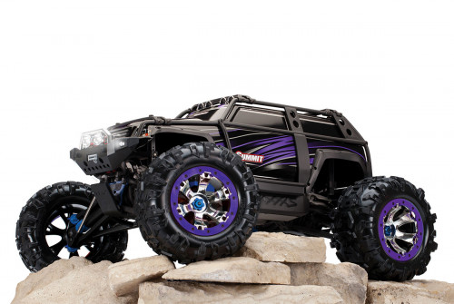 Радиоуправляемый монстр-трак Summit 1:10 4WD TQi Ready to Bluetooth Module (w:o Battery and Charger) Purple — TRA56076-4-PRPL, фото 1
