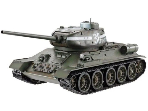 Радиоуправляемый танк танк Taigen 1/16 T34-85 (СССР) откат ствола (для ИК боя) V3 2.4G RTR — TGIF3909-B1-3.0, фото 1
