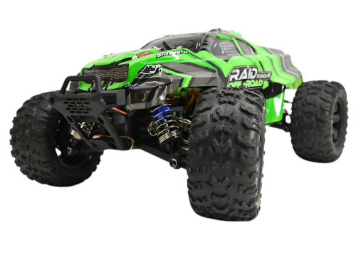 Радиоуправляемый монстр Remo Hobby (зеленый) 4WD 2.4G 1/14 RTR — RH1431-GREEN, фото 1