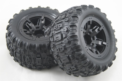 Колеса усиленные для монстр-трака Remo Hobby RH1631 RH1635 1/16 — P6973-UPG, фото 1