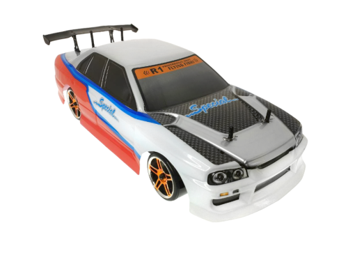 Машинка для дрифта HSP Flying Fish 1 94123/12332WHITE 4WD RTR в масштабе 1/10 — 94123/12332 WHITE, фото 1