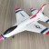 Радиоуправляемый самолет CTF F16 Thunderbirds FX-823 290мм 2.4G EPP Gyro RTF (с гироскопом) — KD144202, фото 1
