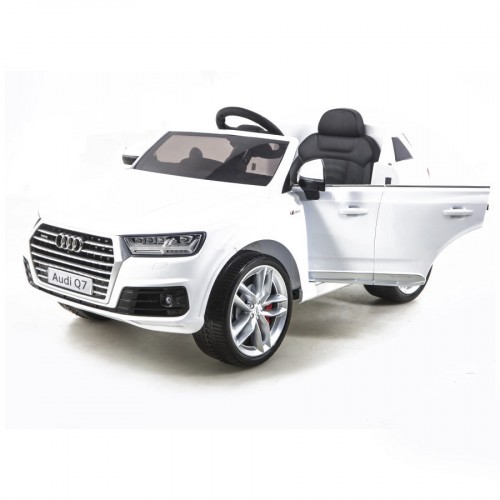 Детский электромобиль Audi Q7 LUXURY 2.4G White, фото 1