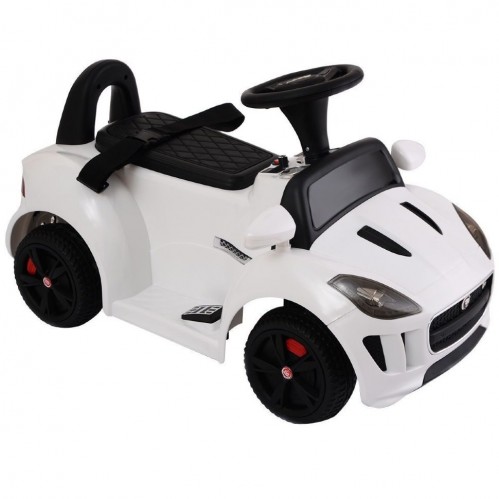 Детский электромобиль-каталка Jaguar F-Type Convertible White 6V 2.4G, фото 1