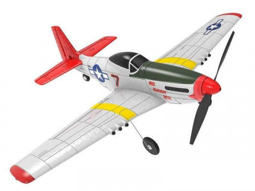 Радиоуправляемый самолет Volantex RC P51D 400мм 2.4G 4ch LiPo RTF with Gyro — EXA76105R, фото 1