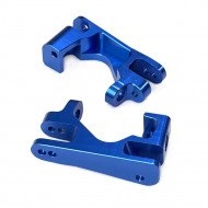Алюминиевые держатели кулаков синие для моделей Remo Hobby Mmax, EX3 1/10 — A2330-BLUE