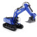 Радиоуправляемый экскаватор HUI NA TOYS масштаб 1:18 2.4G — HN1558-BLUE, фото 3