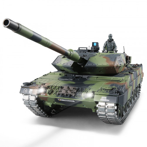 Радиоуправляемый танк Heng Long German Leopard II A6 Pro масштаб 1:16 2.4G — 3889-1Pro V7.0, фото 1