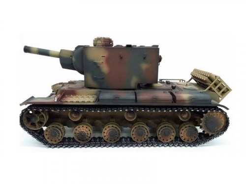 Радиоуправляемый танк Torro KV-2 1/16 зеленый, ИК-пушка (для ИК боя) V3.0 2.4G RTR — TR1212438786-3.0, фото 1