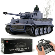 Радиоуправляемый танк Heng Long German Tiger S version V7.0 масштаб 1:16 2.4G — 3818-1-Upg-V7
