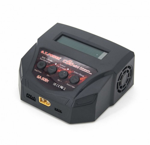 Универсальное зарядное устройство G.T. POWER C6D mini 6A 60W — GTP-C6D-MINI, фото 1