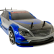 Машинка для дрифта HSP Flying Fish 1 94123/12381BLUE 4WD RTR в масштабе 1/10 — 94123/12381 BLUE, фото 1
