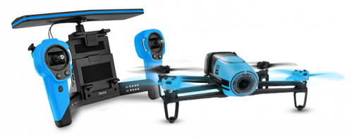 Квадрокоптер Parrot Bebop Drone SKYCONTROLLER с 1080P FPV камерой и управлением до 2 км, фото 1