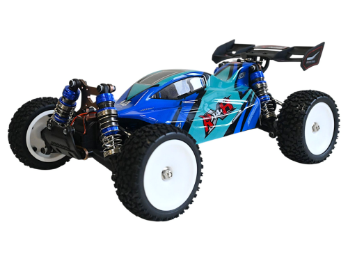 Радиоуправляемая багги Remo Hobby Brushless (синий) 4WD 2.4G 1/14 RTR — RH1455-BLUE, фото 1