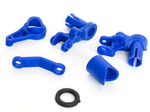 Комплект рулевого управления для Remo Hobby 1/8, тюнинг, синий — RP2029-BLUE, фото 1