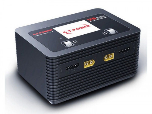Универсальное зарядное устройство G.T.Power V6DUO Dual Power 7-28/220В 16A — GTP-V6DUO, фото 1
