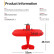 Радиоуправляемый самолет WLtoys Beech D17S RTF 2.4G — XK-A300-RED, фото 5