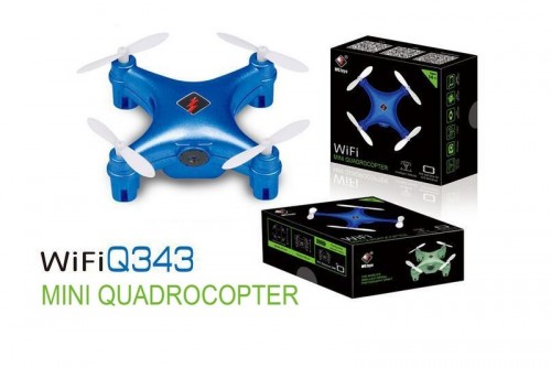 Квадрокоптер WL Toys Q343 Mini WiFi Quadcopter RTF — WLT-Q343, фото 1