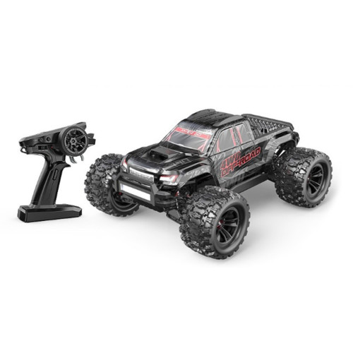 Радиоуправляемый монстр MJX Hyper Go 10208 (черный) Brushless 4WD ARTR масштаб 1:10 2.4G — MJX-10208-V2-BLACK, фото 1