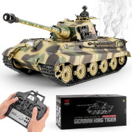 Радиоуправляемый танк Heng Long King Tiger S version V7.0 масштаб 1:16 — 3888A-1 Upg V7.0