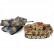 Танковый бой Huan Qi Tiger vs Abrams HQ558N в масштабе 1/24 27Mhz и 40Mhz, фото 1