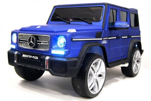 Радиоуправляемый детский электромобиль Mercedes Benz G65 Blue 12V 2.4G - G65, фото 1