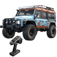 Радиоуправляемый краулер MJX Hyper Go H8H Refreshed Edition (голубой) Brushless 4WD 2.4G LED 1/8 — MJX-H8H-RE(DC)-BLUE