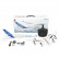Радиоуправляемый самолет WLtoys A120-Lig RTF 2.4G — A120-Lig, фото 8