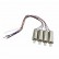 Комплект моторов (2 СW и 2 CCW) для квадрокоптера Hubsan H502S / H502E, фото 2