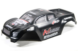 Корпус (кузов, корка) неубивайка черного цвета для Remo Hobby Mmax 1/10 — RO-3912