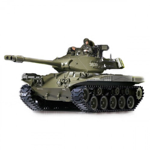 Радиоуправляемый танк Heng Long Walker Bulldog масштаб 1:16 40Mhz — 3839-1Upg V7.0, фото 1