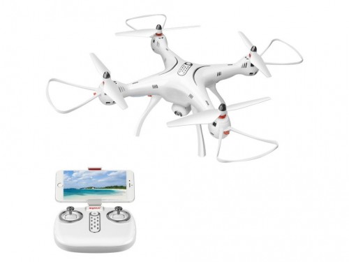 Квадрокоптер Syma X8PRO GPS FPV-трансляция на смартфон, фото 1