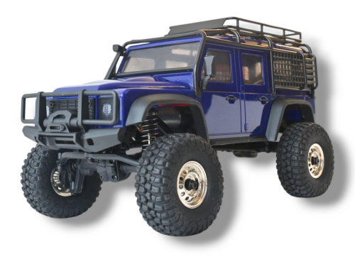 Радиоуправляемый краулер Remo Hobby OFF-ROAD (синий) 4WD 2.4G 1/18 RTR — RH1893-SL-B, фото 1